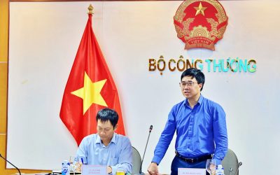 Đoàn kiểm tra đợt 1 Ban Thường vụ Đoàn Khối các cơ quan Trung ương làm việc với Đoàn Thanh niên Bộ Công Thương